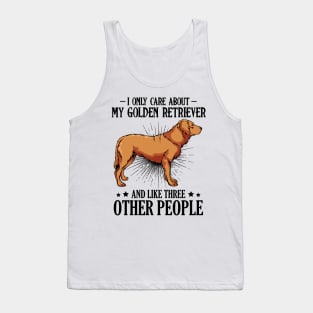 Golden Retriever Tank Top